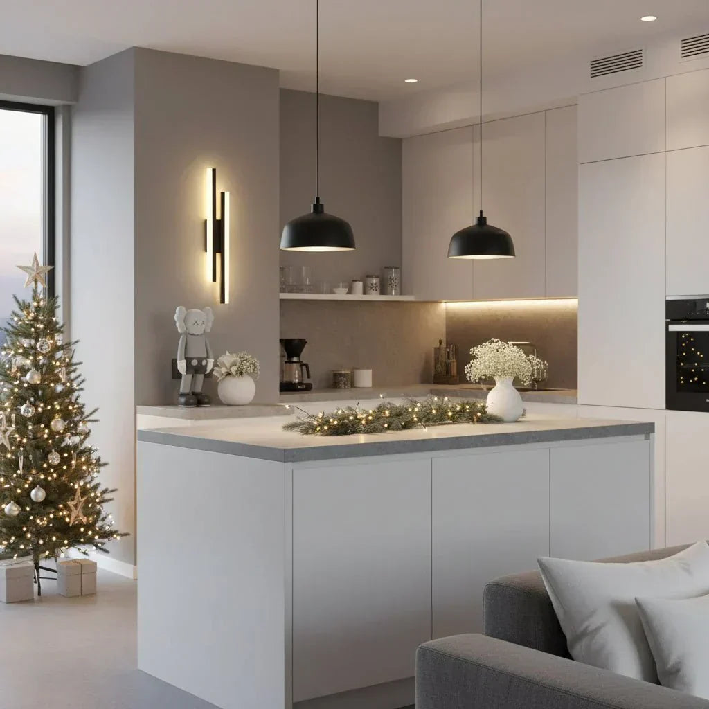 LumaArc moderní LED nástěnné světlo se třemi barevnými režimy | Temsk