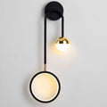 Nordic LED Stil hebt Orbis Wandleuchte mit kreisförmigem Diffusor hervor | Temsk
