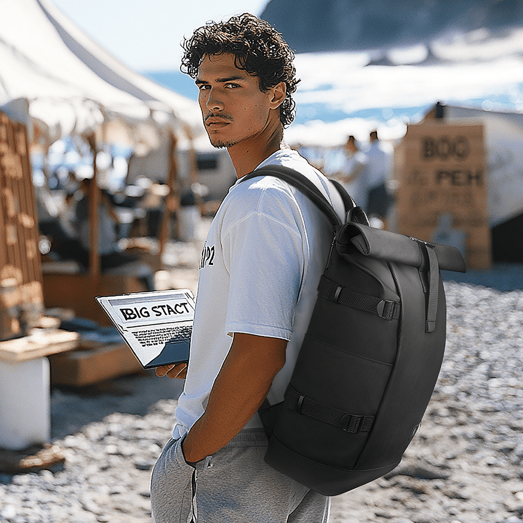 TrailNova Expandable Outdoor Backpack With Laptop Compartment And Large Capacity | Temsk