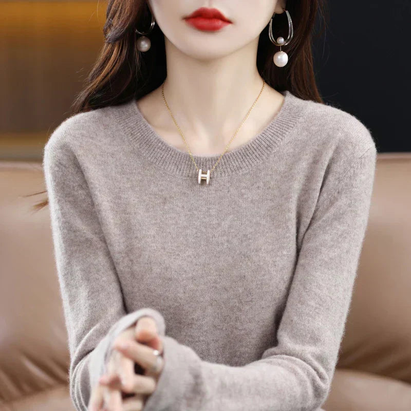 Nova Women's 100 Percent Pure Wool And Cashmere Sweater Edition | Temsk