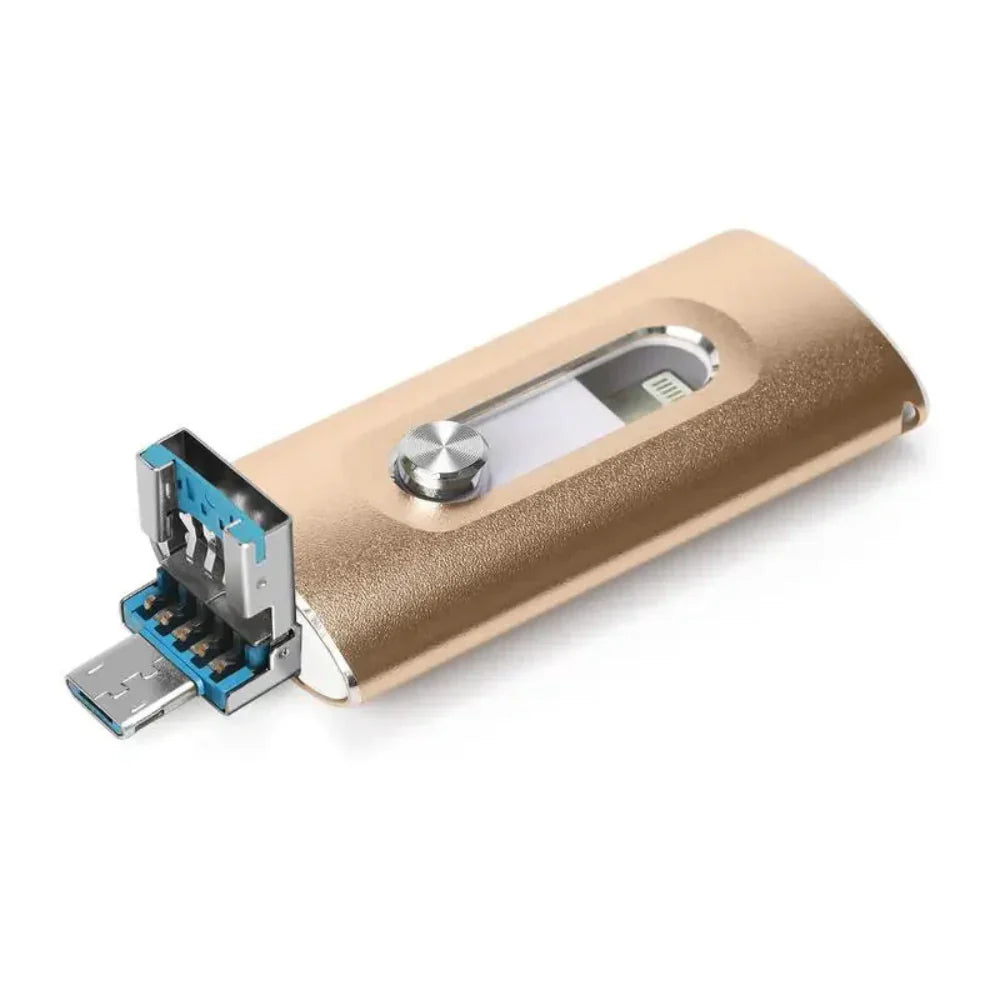 Compact External SSD Drive With 4 In 1 USB OTG And USB 3.0 | Temsk