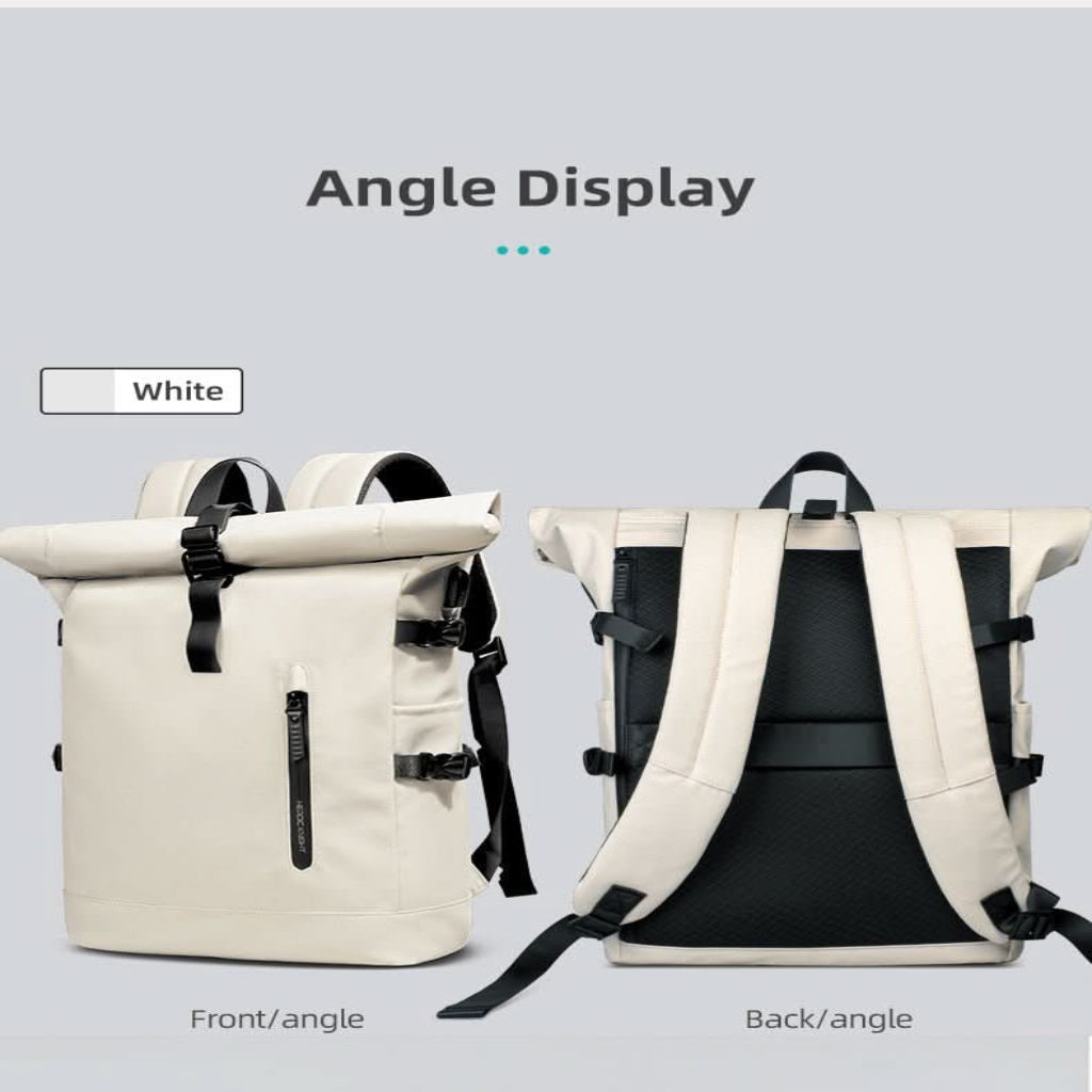 TrailMate Expandable Roll-Top Backpack With Laptop Compartment And Large Capacity | Temsk