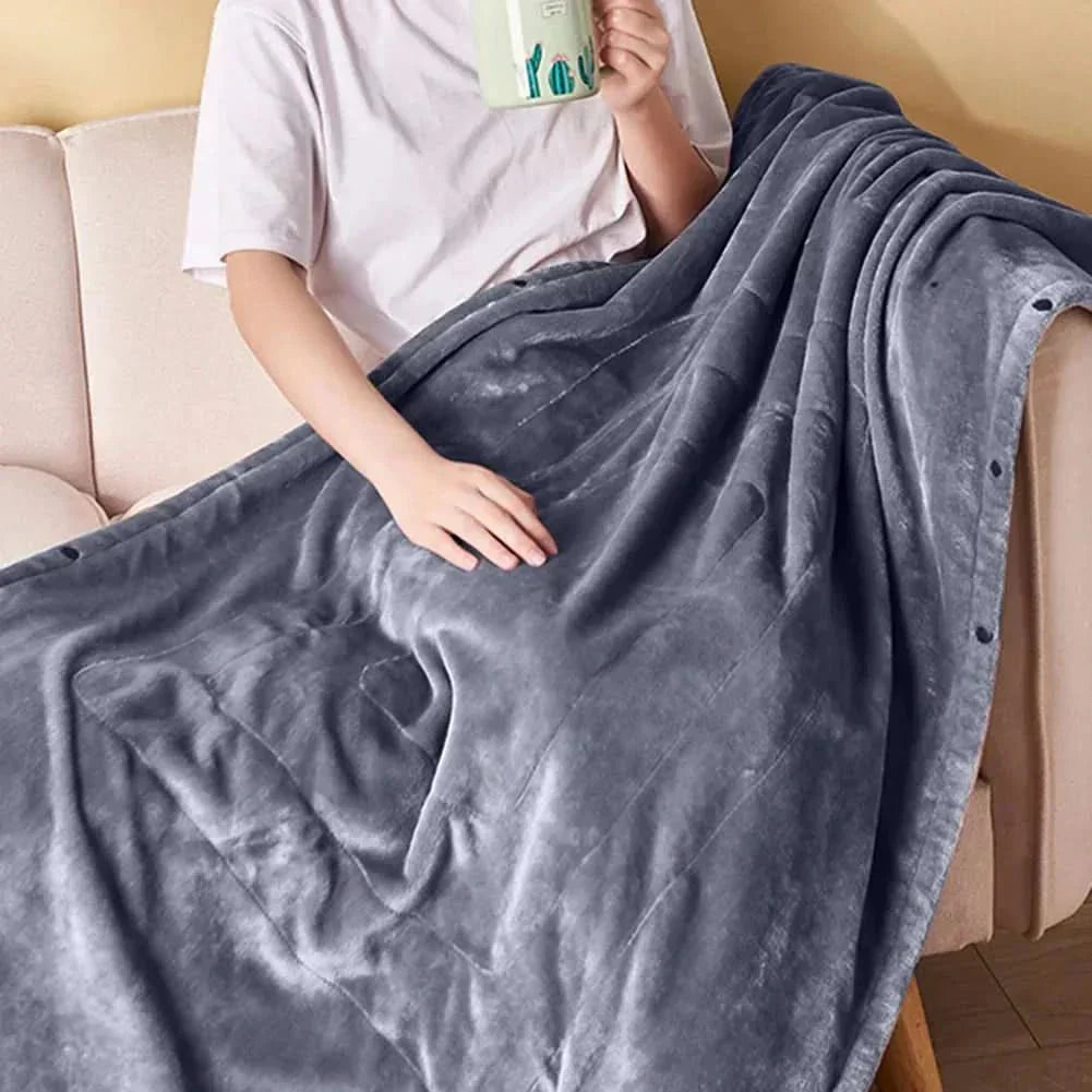 WarmGlide Portable USB Warming Blanket With 3 Heat Settings | Temsk