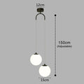 Luna Glas-Kugel-Pendelleuchte im nordisch-modernen Design | Temsk