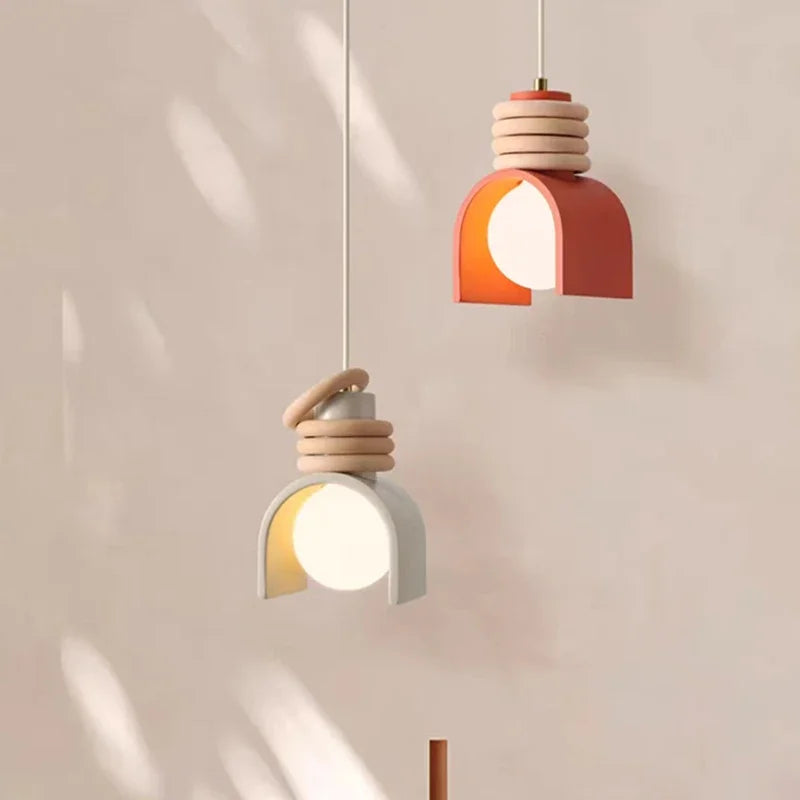 Wabi-Sabi Pendelleuchte mit minimalistischem Harzfinish | Temsk
