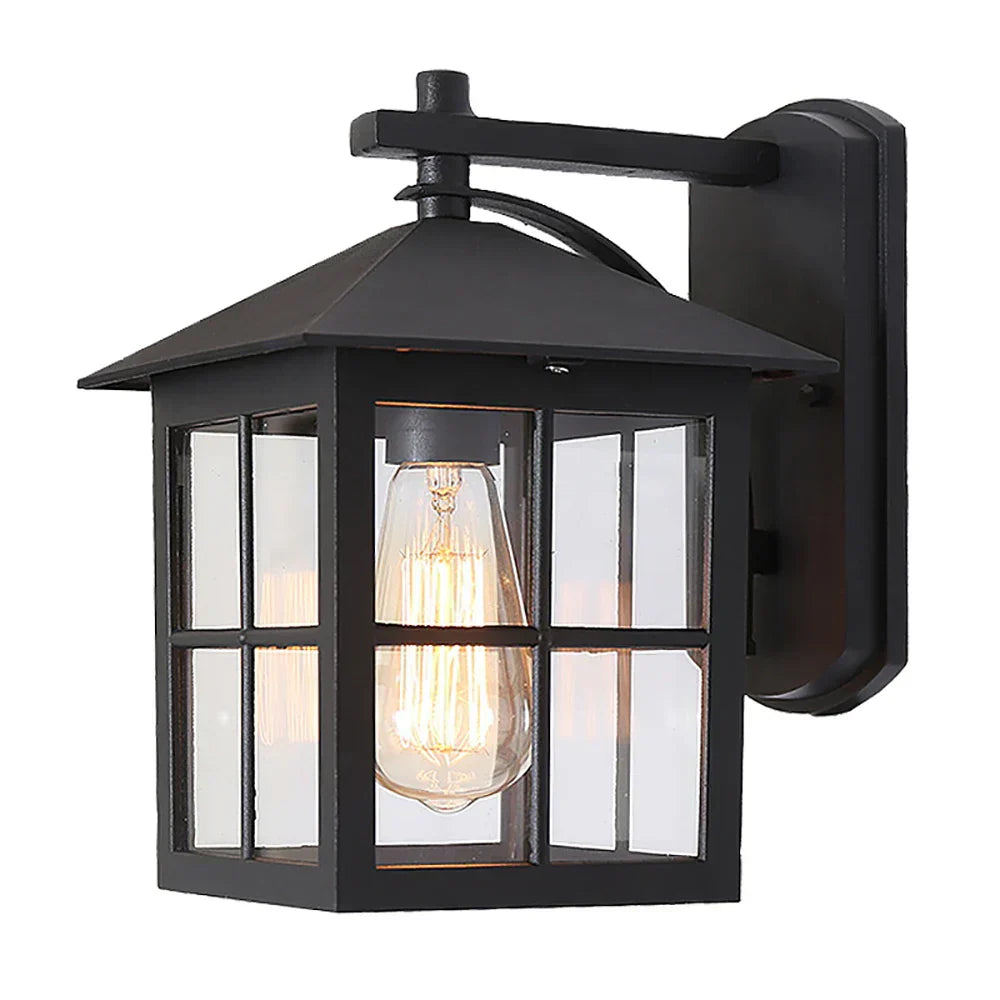 Camden Vintage E27 Lantern Sconce For Outdoor Walls | Temsk