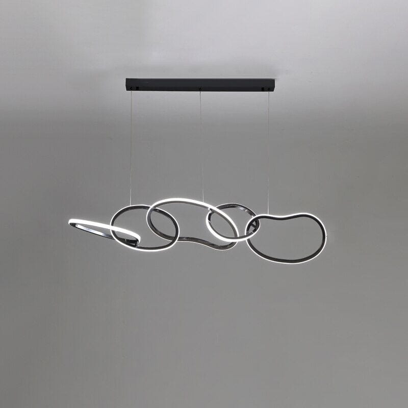 Vela Ring Pendant Light In Rose Gold Or Gold Finish | Temsk