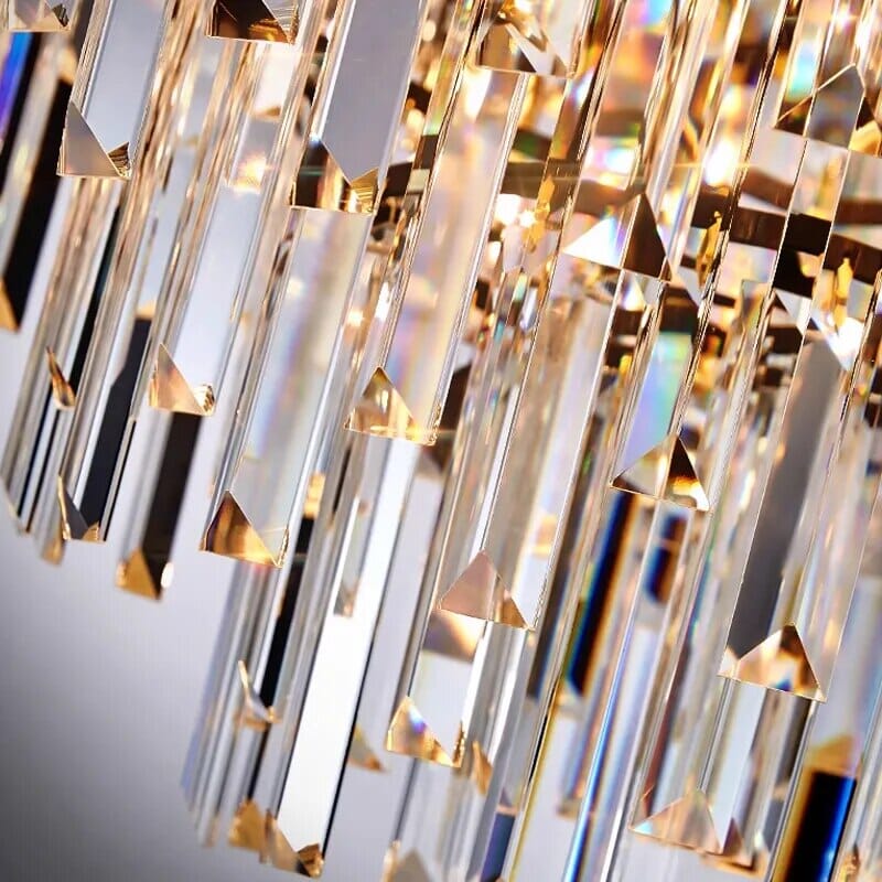 Selara Crystal Chandelier With K9 Crystal Modern LED Pendant Light | Temsk