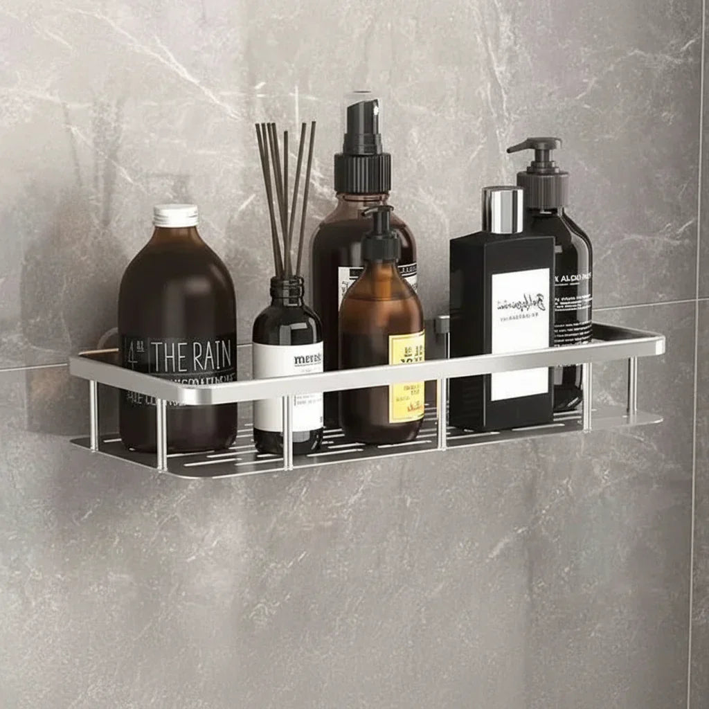 AeroShelf Adhesive Bathroom Shelf Drill-Free And Stylish For Every Bathroom | Temsk