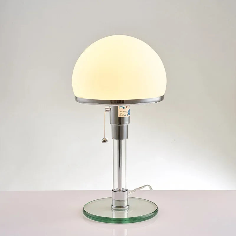 Wilhelm Bauhaus Tischlampe nordisches Glas-Designerlampenlicht | Temsk