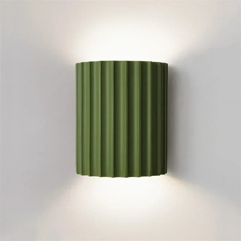 Nordic Resin Wall Lamp With Ambient Glow For Indoor Spaces | Temsk