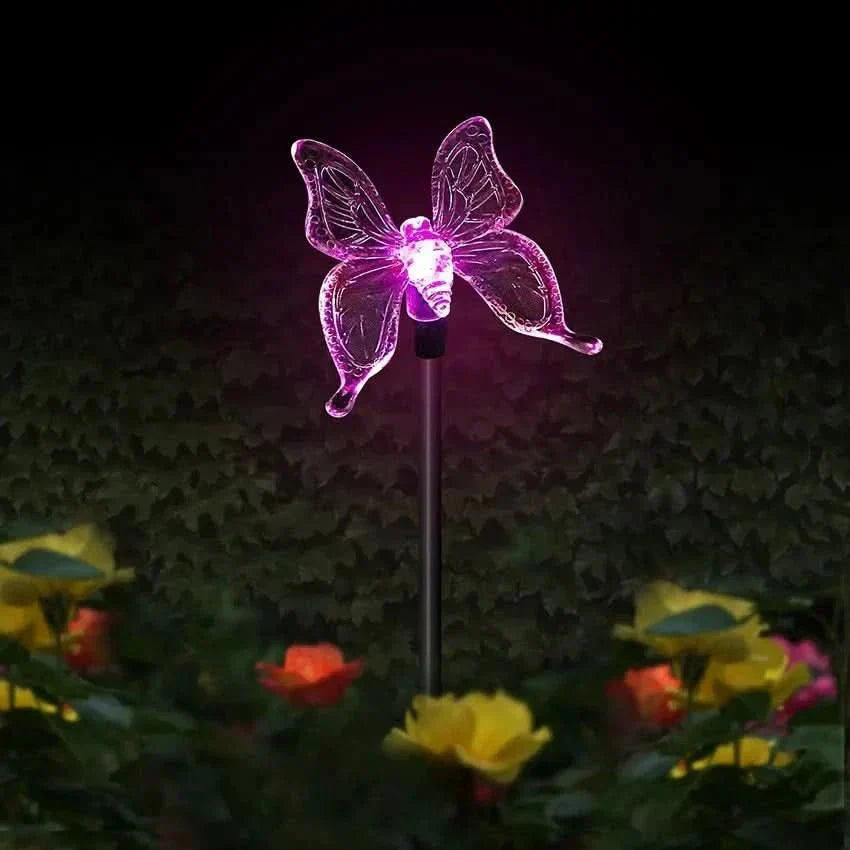 LumenWings Butterfly LED Garden Lamp For Outdoor Spaces | Temsk