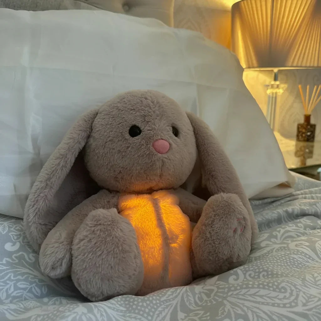Breathing Plush Bunny For Relaxation For Kids And Adults | Temsk