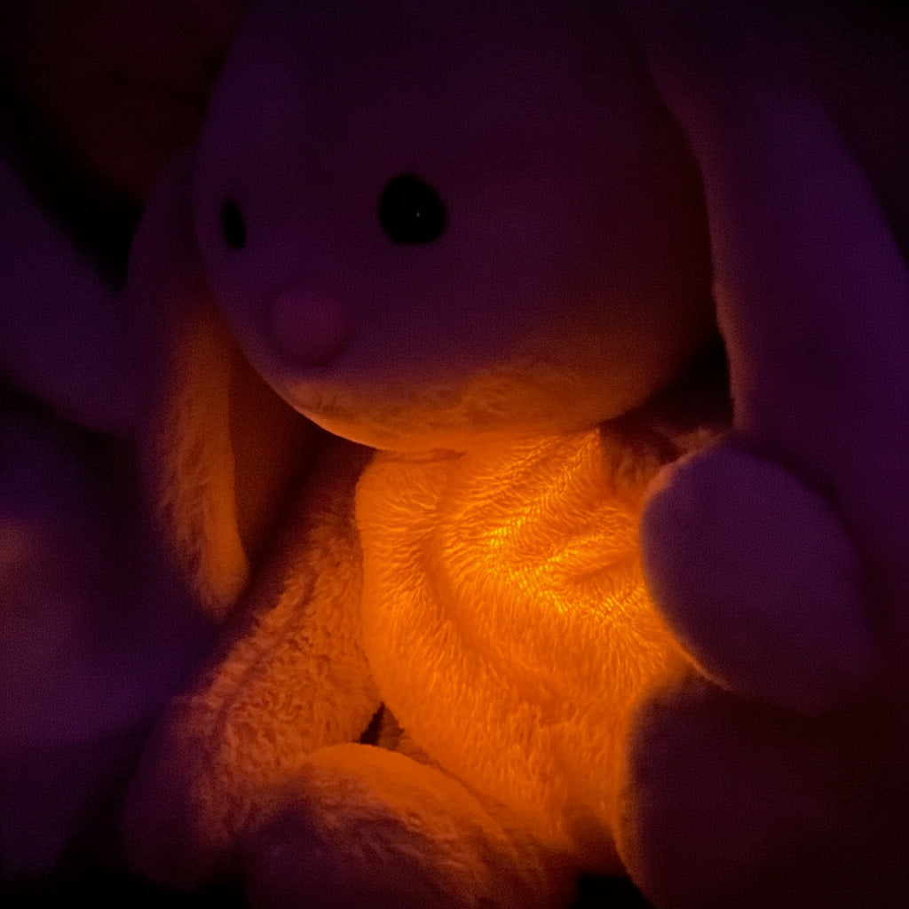 Breathing Plush Bunny For Relaxation For Kids And Adults | Temsk