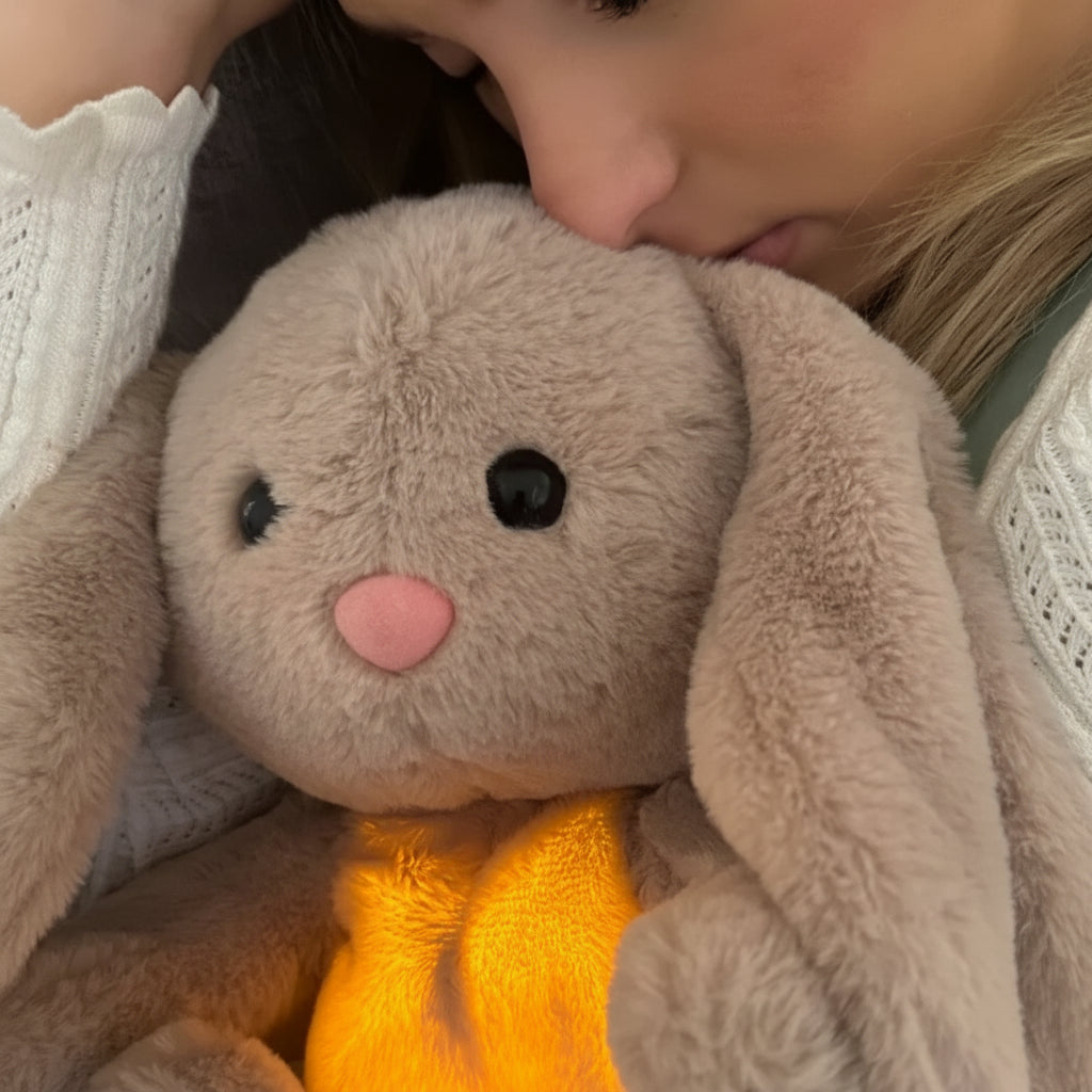 Breathing Plush Bunny For Relaxation For Kids And Adults | Temsk