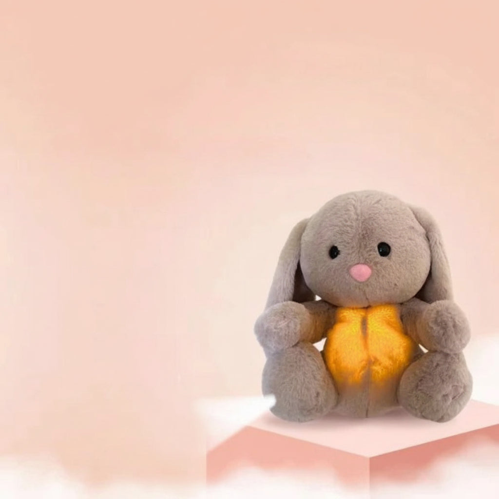 Breathing Plush Bunny For Relaxation For Kids And Adults | Temsk