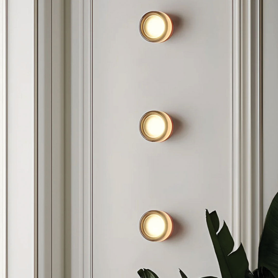 Solaria Moderne LED-Wandlampe mit einstellbarer Farbe | Temsk