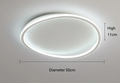 NovaLux moderní LED lustr pro moderní obývací pokoje | Temsk