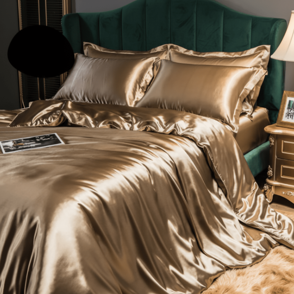 Aurora Silk Luxury Duvet Cover For Restful Sleep Every Night | Temsk