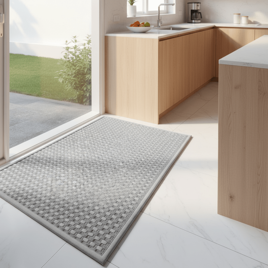 DustGuard Entry Mat Non Slip Dirt Trapping For All Weather Entrances | Temsk