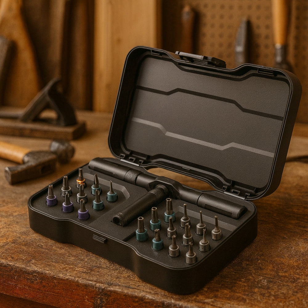 Magnetisches Ratschen-Schraubendreher-Set mit Präzisionswerkzeug-Kit | Temsk