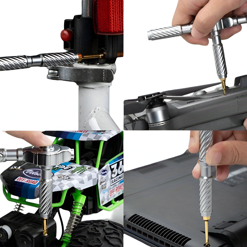 Magnetisches Ratschen-Schraubendreher-Set mit Präzisionswerkzeug-Kit | Temsk