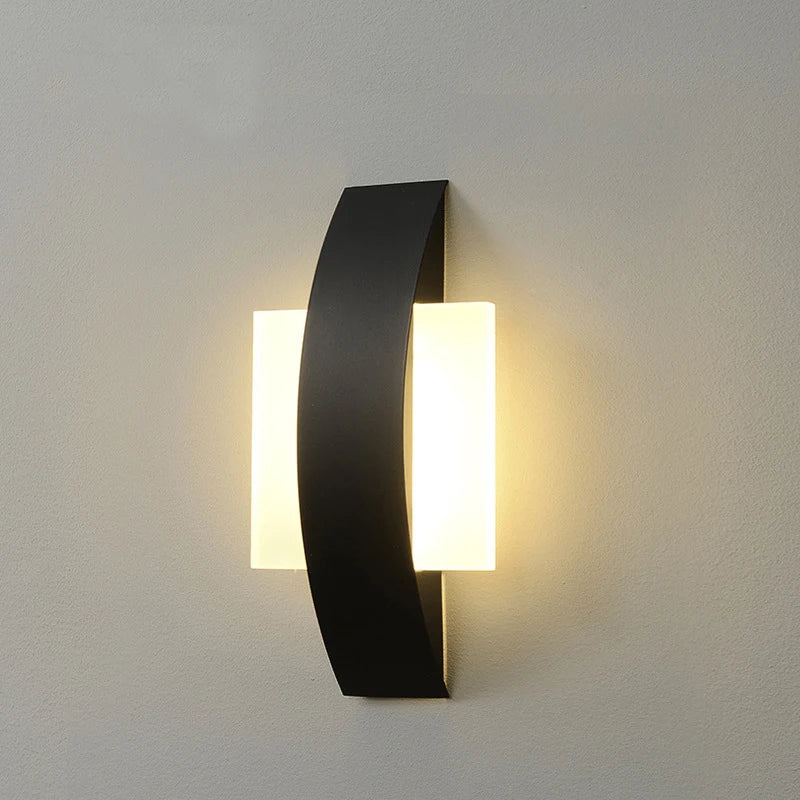 Acryl-Wandlampe mit subtiler Umgebungsbeleuchtung | Temsk