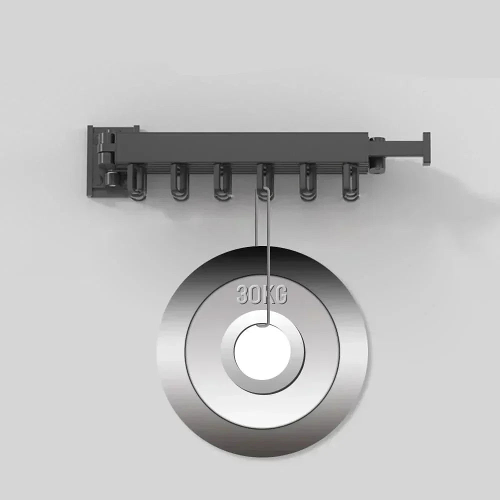 AeroLuxe Extendable Wall Mounted Aluminum Clothes Dryer | Temsk