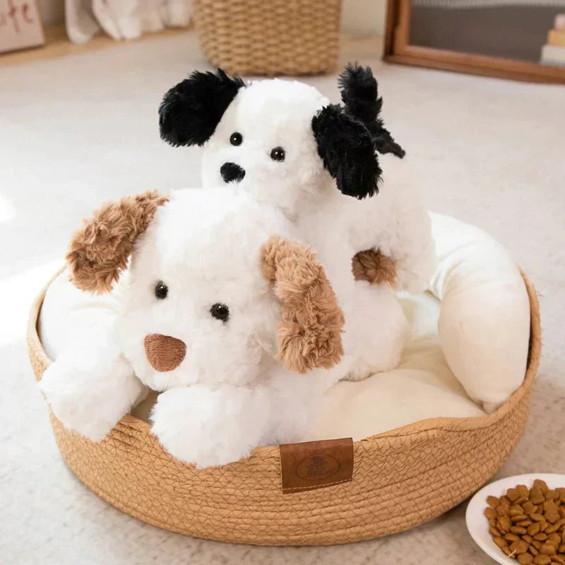 DreamPuff Cozy Plush Dog Pillow for Kids With PP Cotton Filling and Sleep Comfort | Temsk