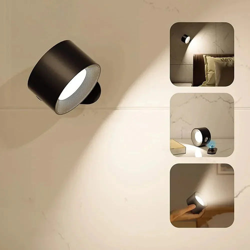 Cordless USB Lamp And Wall Light With Rechargeable LED Temsk
