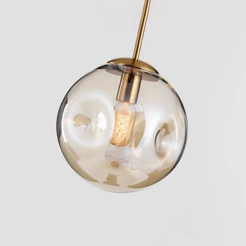 AstraLume Glass Pendant Light Multi Tone Finish For Kitchens And Bathrooms | Temsk