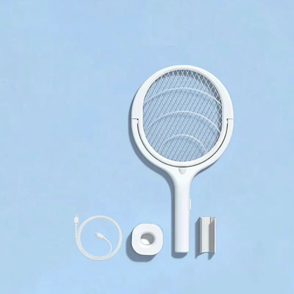 VoltGuard 5-In-1 Electric Mosquito Swatter With LED | Temsk