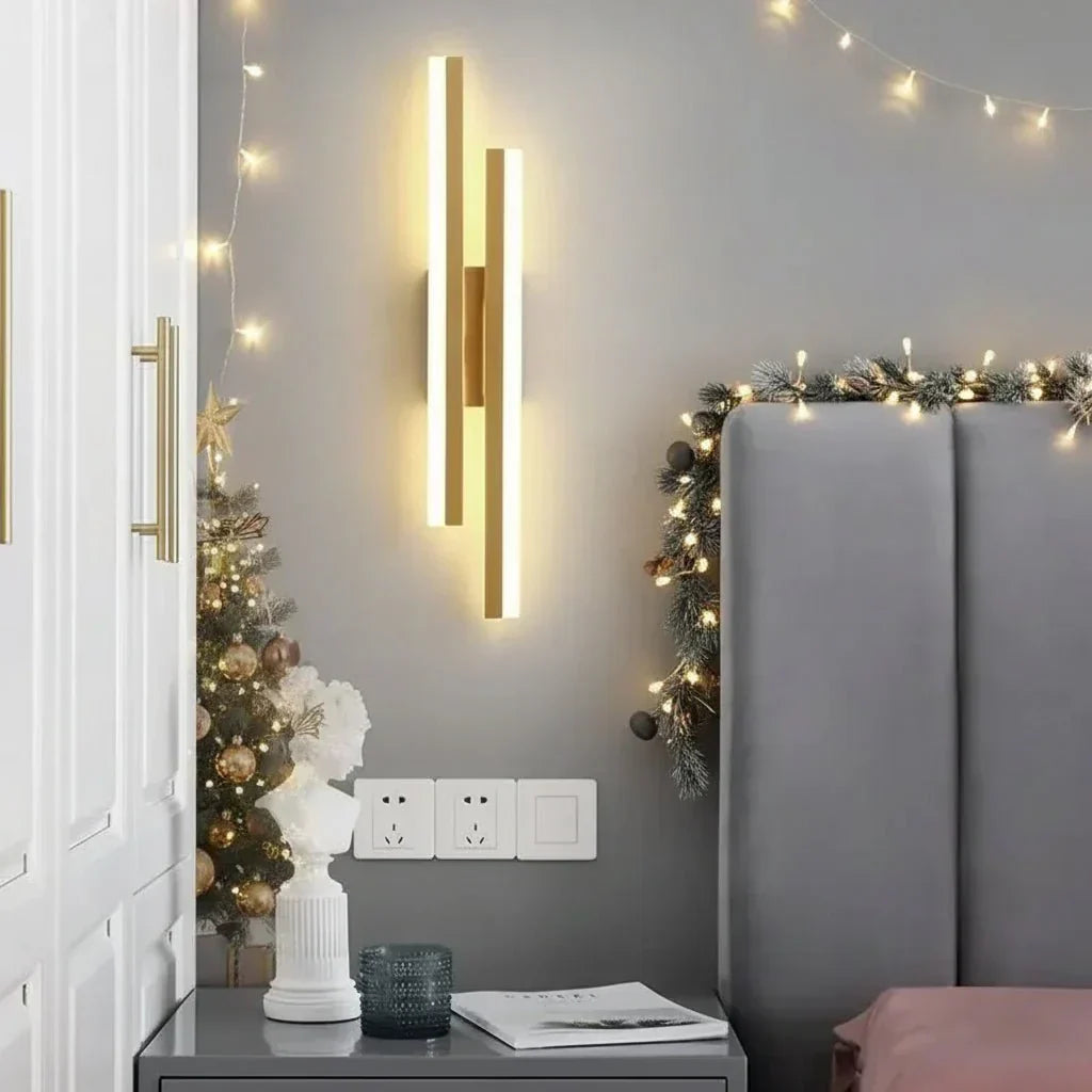 LumaArc moderní LED nástěnné světlo se třemi barevnými režimy | Temsk