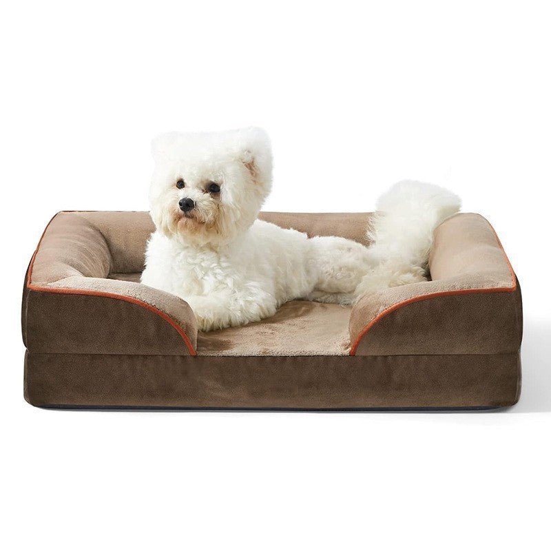 CosyNest Orthopedic Dog Bed With Removable Velvet Cover | Temsk