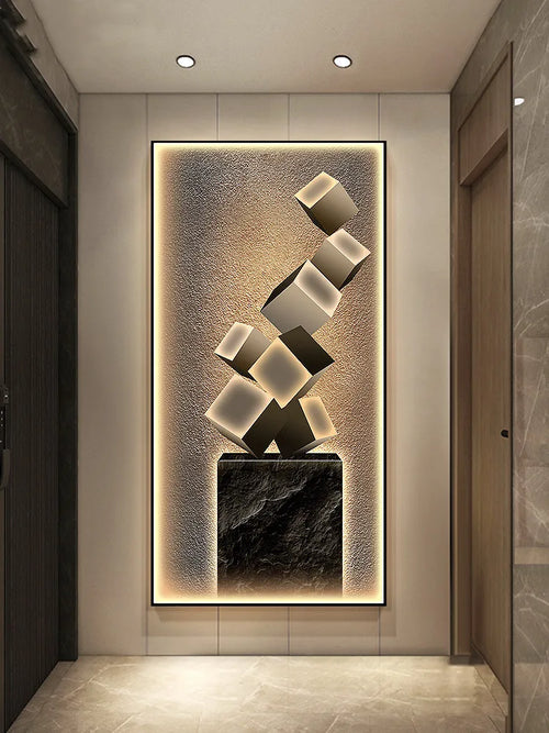 Candeeiro de Parede para Galeria AstraLite, para Quadros e Exposição de Arte, da Temsk, com Foco Contemporâneo Ajustável