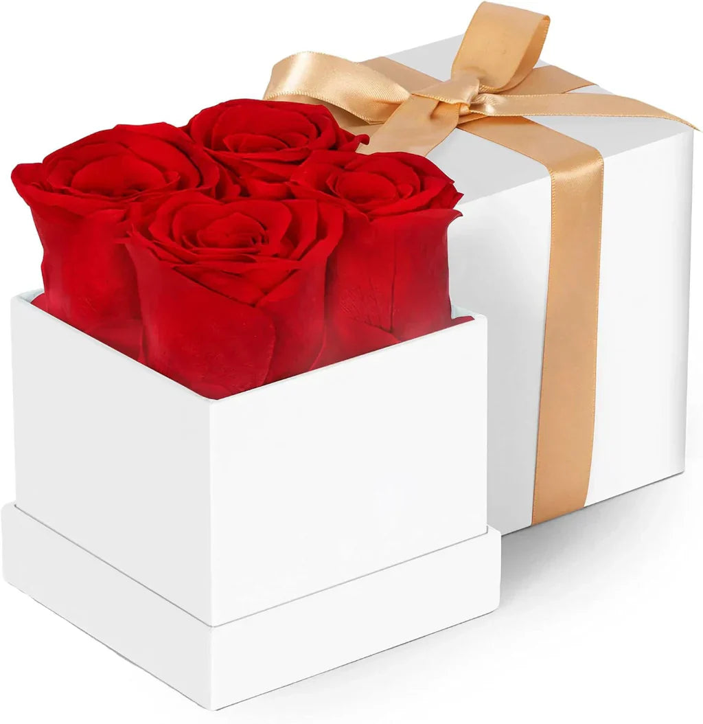 Mother's Day Rose Box Gift For Home Decor Flower Arrangement | Temsk