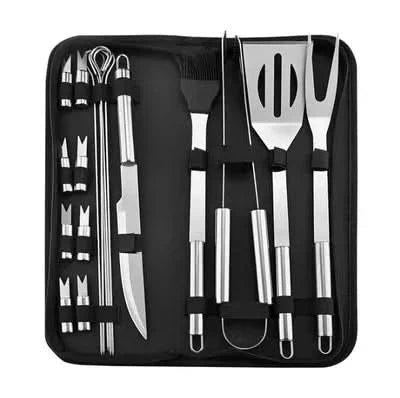 ApexGrill Stainless Steel Utensil Set Premium Outdoor Barbecue Tools | Temsk