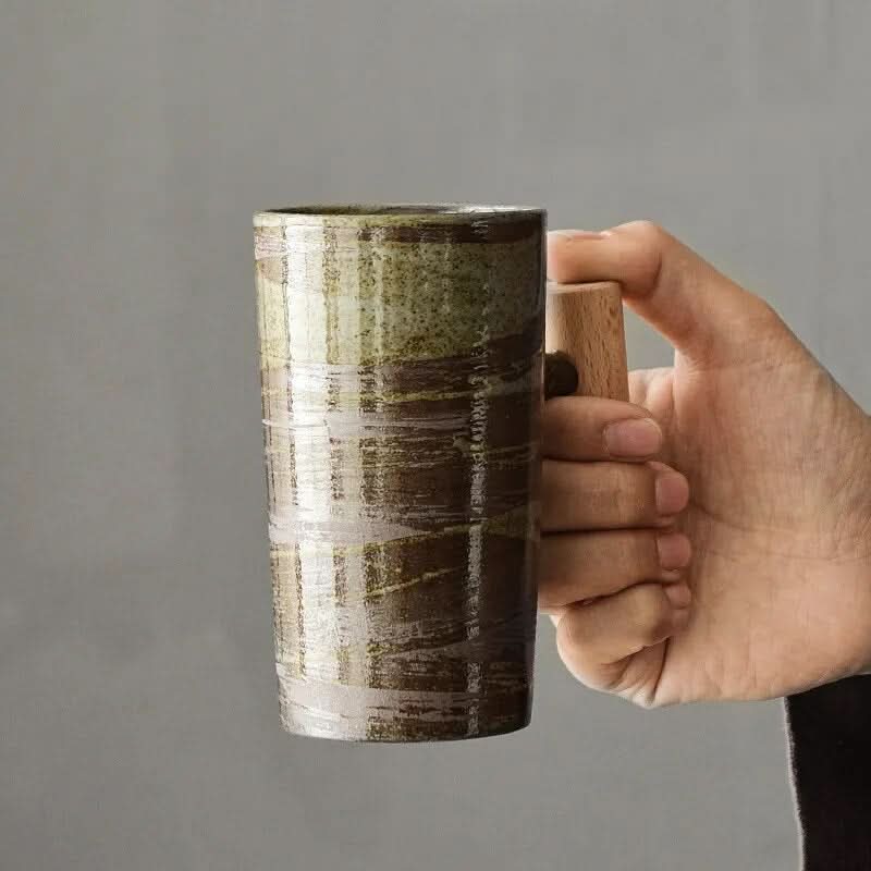 Arcadia Lane Nordic Earth Latte Cups Handmade and Functional for Coffee Experience | Temsk