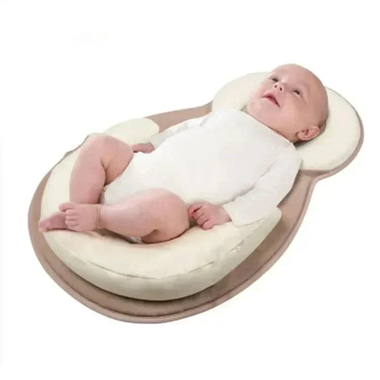 Cuscino ergonomico per neonati NurtureNest per un sonno sicuro | Temsk