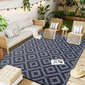 Harbour Haven wendbarer wasserdichter Outdoor-Teppich für Terrassen | Temsk
