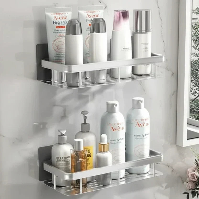 AeroShelf Adhesive Bathroom Shelf Drill-Free And Stylish For Every Bathroom | Temsk