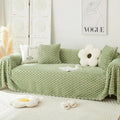 Velora Plush Chenille Sofa Cover With Anti Scratch Protection | Temsk