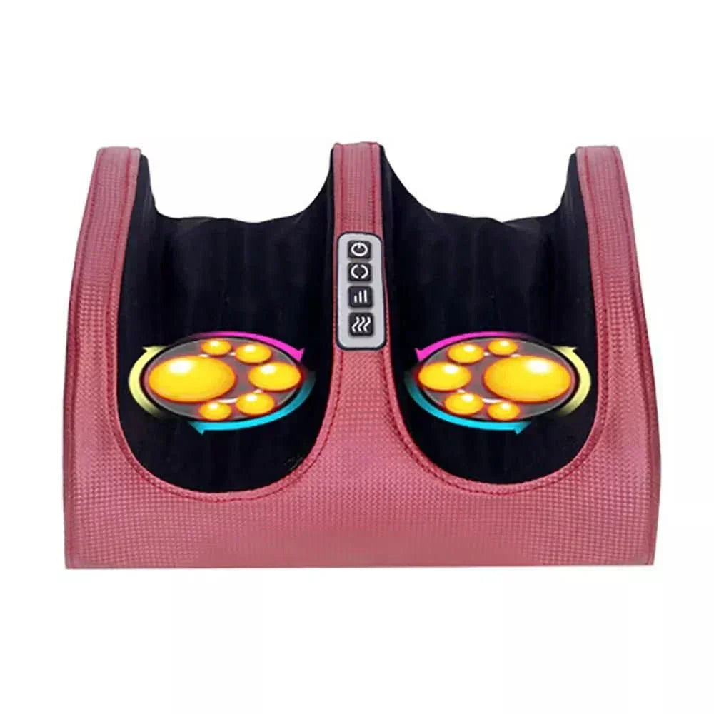 Auralux Shiatsu Foot Massager With Heat Function, 12 3D Massage Balls And Timer | Temsk