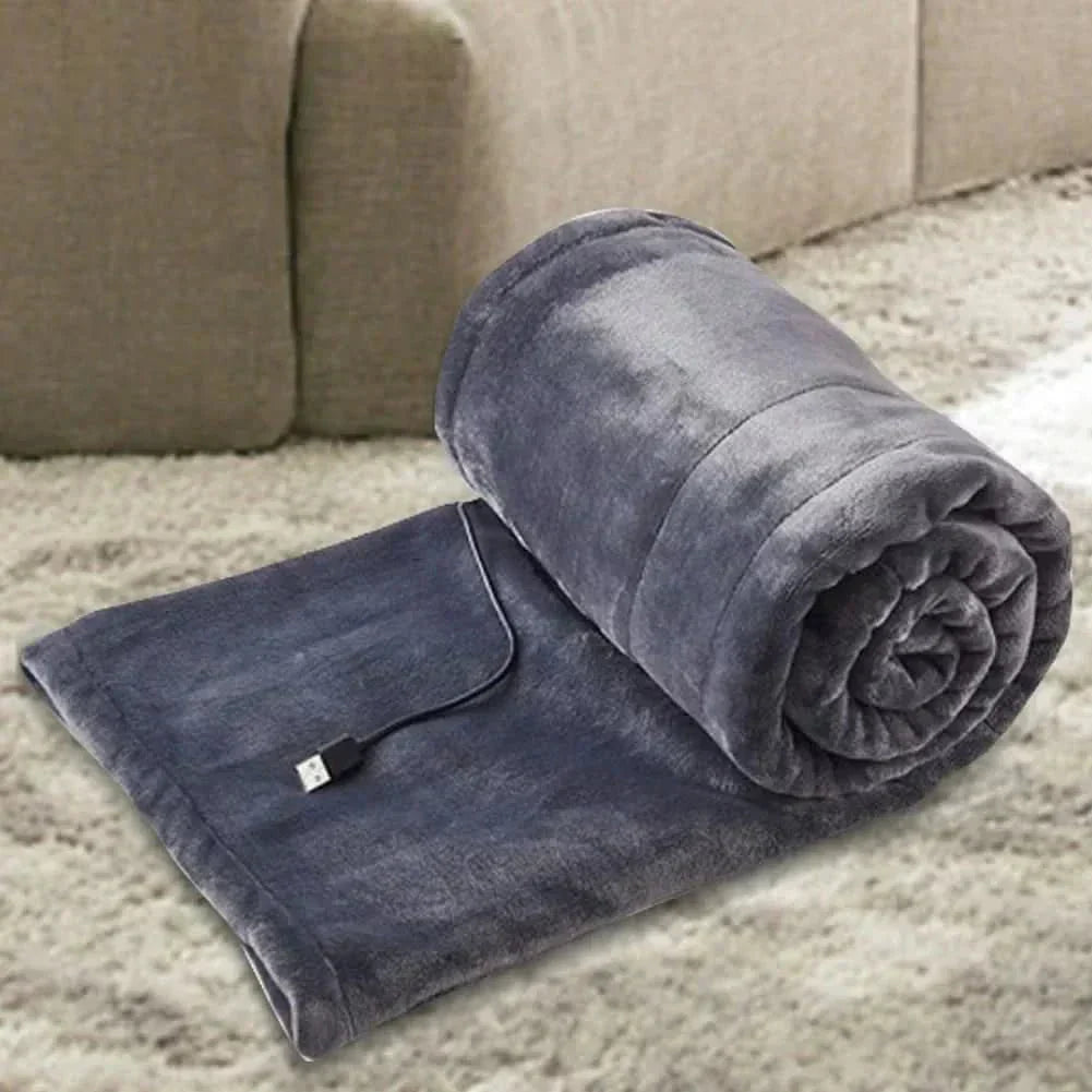CuraWarm USB Blanket Portable Heating With 3 Levels For Travel Or Home | Temsk
