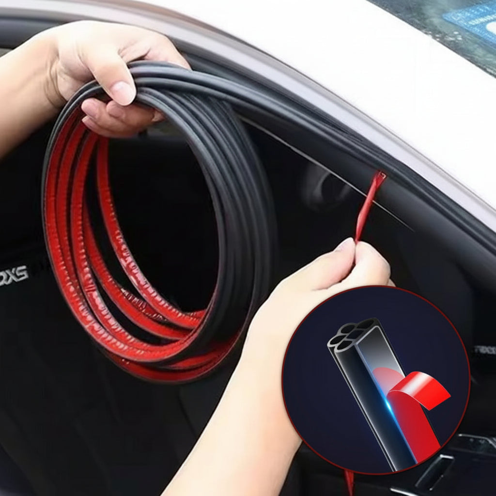 Rubber Door Seal For Quieter Car Ride Weatherproofing And Noise Reduction | Temsk