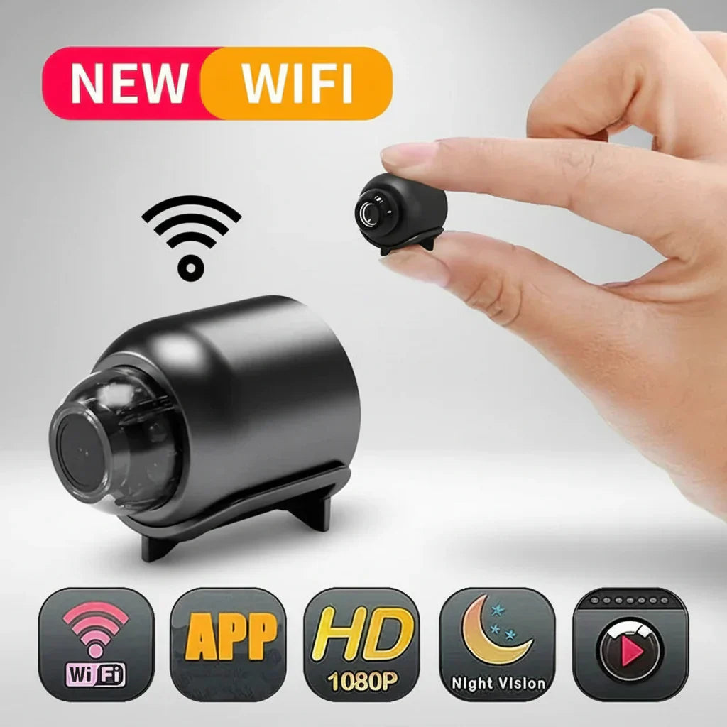 Mini Indoor WiFi HD Security Camera For Home Monitoring | Temsk