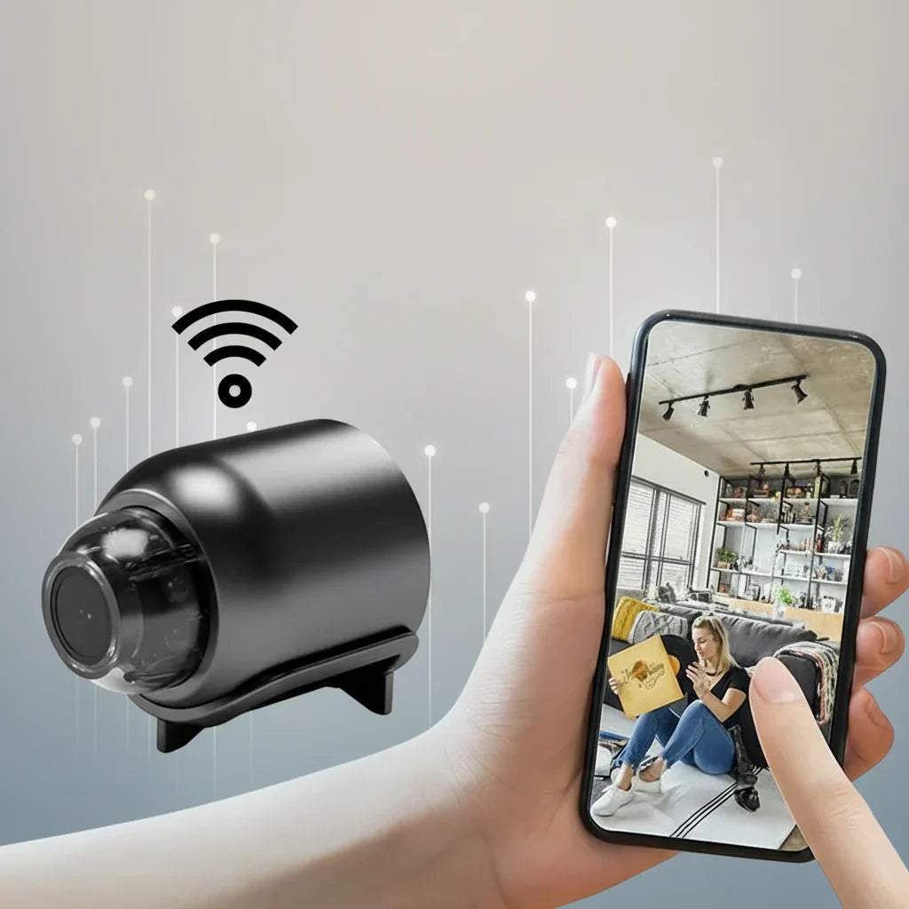 Mini Indoor WiFi HD Security Camera For Home Monitoring | Temsk