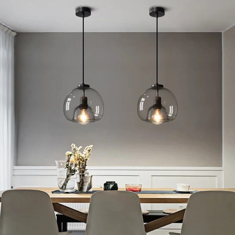 Lampade a sospensione Aurelia in vetro per cucine moderne e altro | Temsk