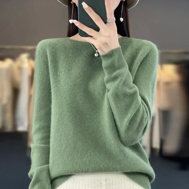 Dámský svetr Aurelia ze 100% merino vlny | Temsk
