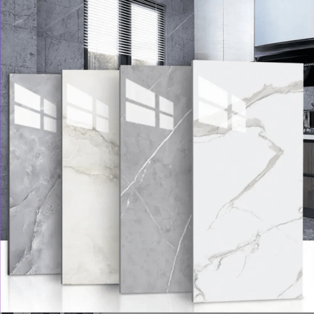 Marbello Elegant Self-Adhesive Marble PVC Floor Tiles | Temsk